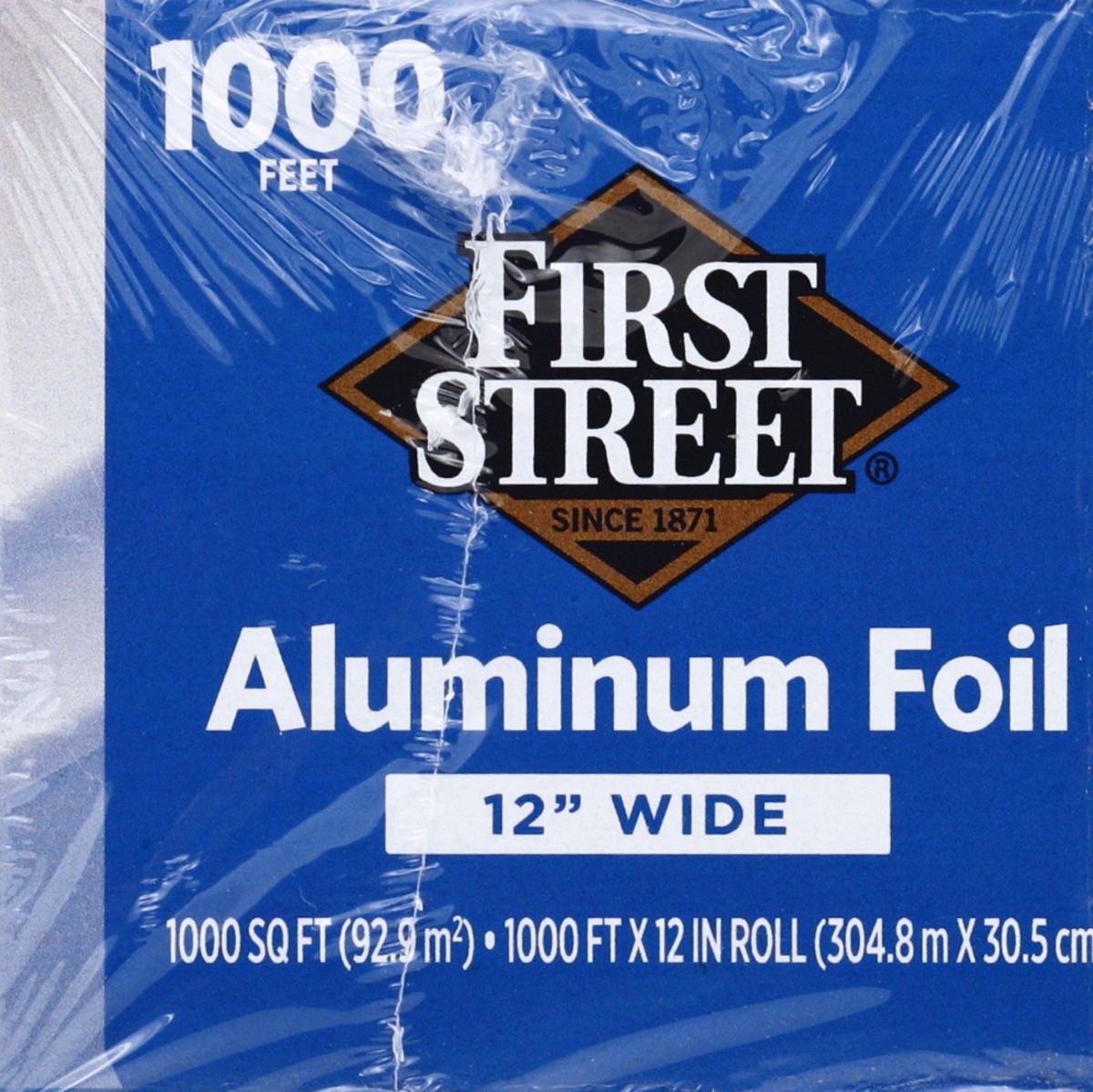 First Street - First Street Heavy Duty 18 Inches Wide Aluminum Foil (150 sq  ft)