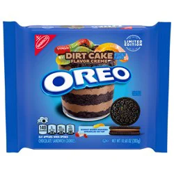 OREO Dirt Cake Chocolate Sandwich Cookies, Limited Edition, 10.68 oz