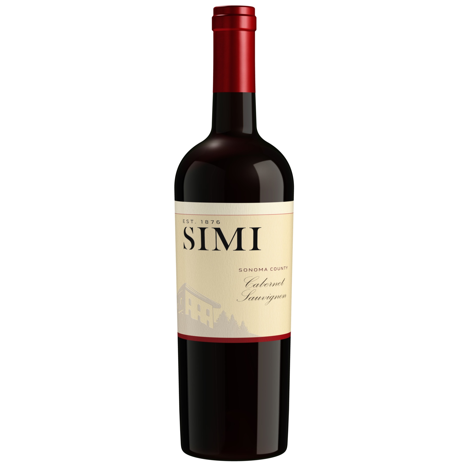 slide 1 of 1, SIMI Sonoma County Cabernet Sauvignon Red Wine, 750 ml