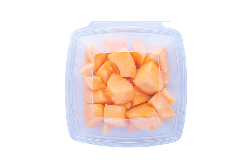 slide 1 of 1, Garden Highway Cantaloupe Chunks, 18 oz