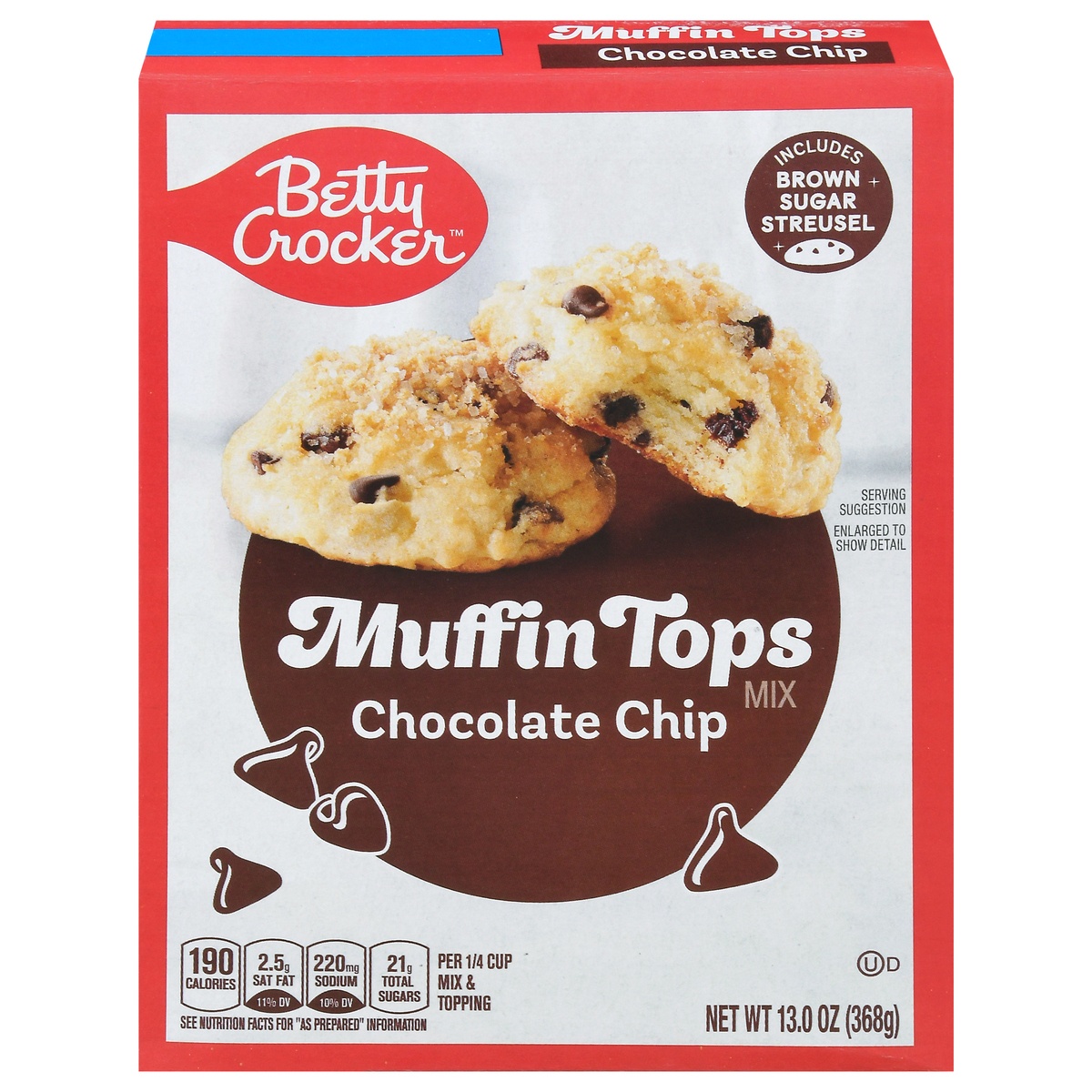 slide 1 of 4, Betty Crocker Chocolate Chip Muffin Tops Mix 13 oz, 13 oz