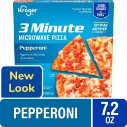 Kroger 3 Minute Microwave Pepperoni Pizza