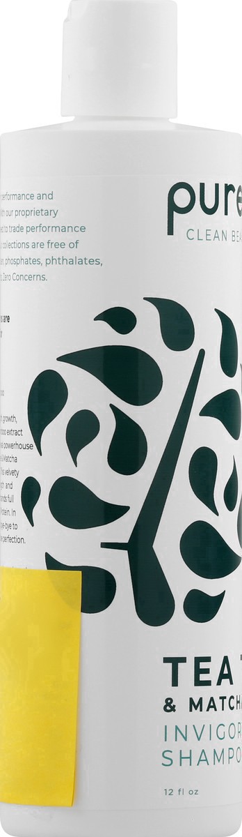 slide 16 of 18, Purezero Invigorating Tea Tree & Matcha Shampoo 12 fl oz, 12 fl oz