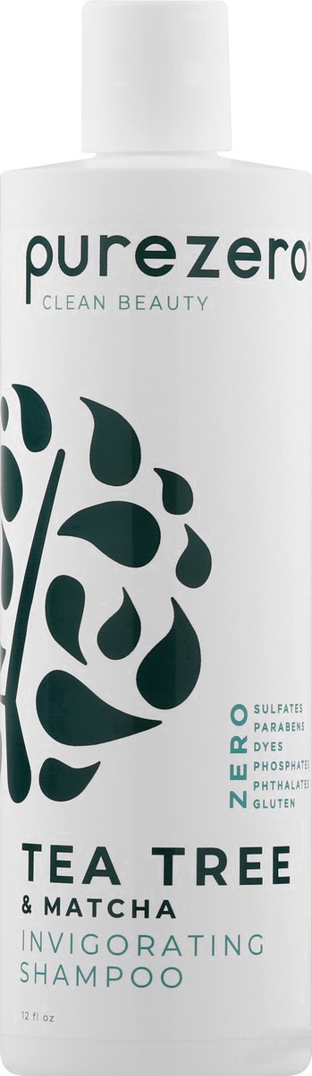 slide 14 of 18, Purezero Invigorating Tea Tree & Matcha Shampoo 12 fl oz, 12 fl oz