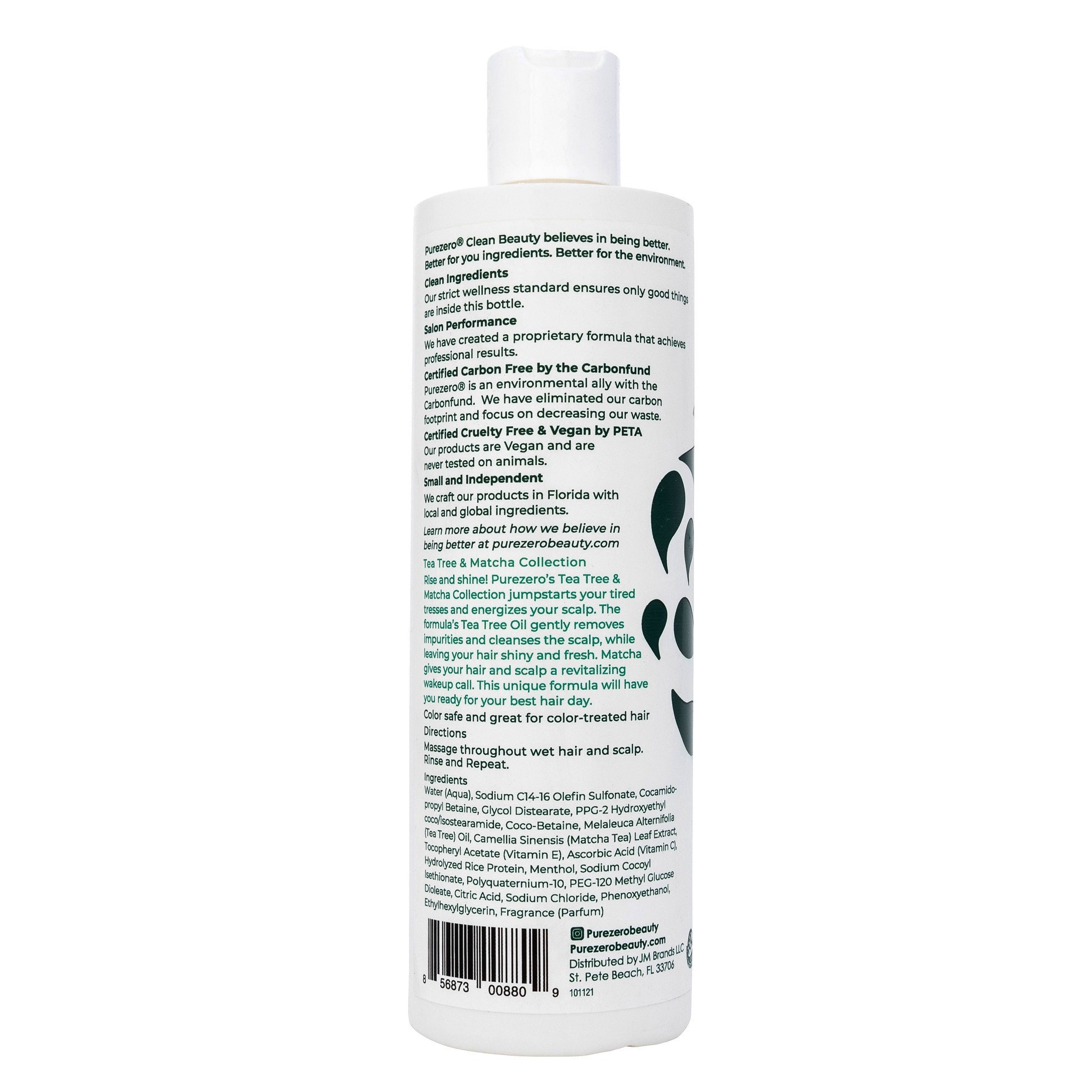 slide 10 of 18, Purezero Invigorating Tea Tree & Matcha Shampoo 12 fl oz, 12 fl oz