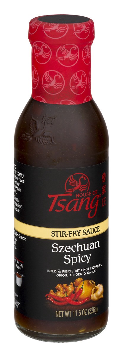 slide 2 of 12, House of Tsang Szechuan Spicy Stir-Fry Sauce 11.5 oz, 11.5 oz