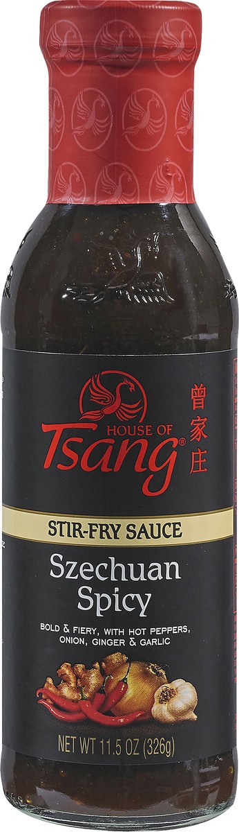slide 9 of 12, House of Tsang Szechuan Spicy Stir-Fry Sauce 11.5 oz, 11.5 oz