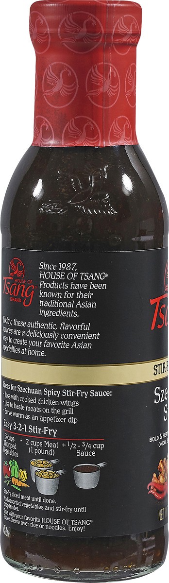 slide 5 of 12, House of Tsang Szechuan Spicy Stir-Fry Sauce 11.5 oz, 11.5 oz