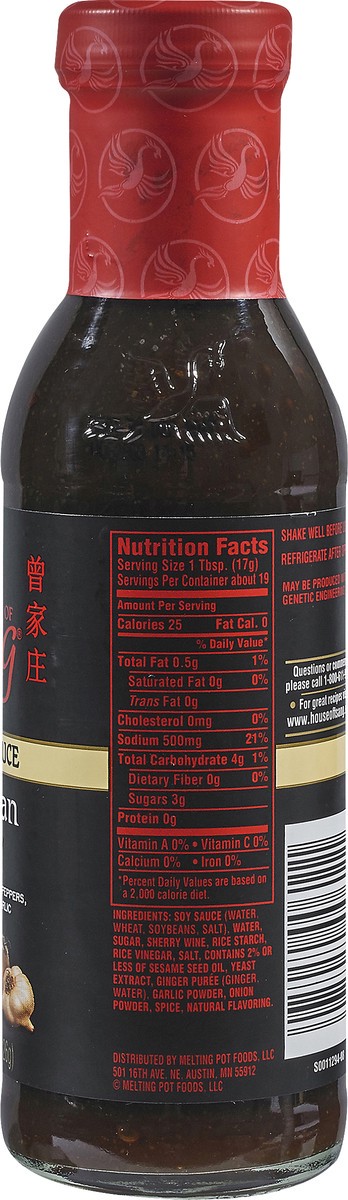 slide 8 of 12, House of Tsang Szechuan Spicy Stir-Fry Sauce 11.5 oz, 11.5 oz