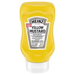 Heinz Yellow Mustard, 8 oz Bottle