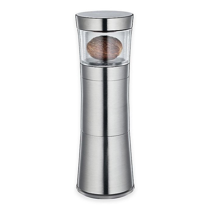 slide 1 of 1, Zassenhaus Mephisto Stainless Steel Nutmeg Mill, 1 ct