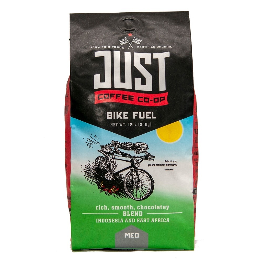 slide 1 of 1, Just Coffee Co-Op Just Coffee Coop Bike Fuel Medium Blend, 12 oz