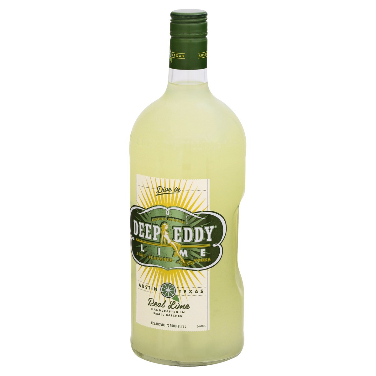 slide 8 of 9, Deep Eddy Lime Flavored Vodka 1.75 lt, 1.75 liter