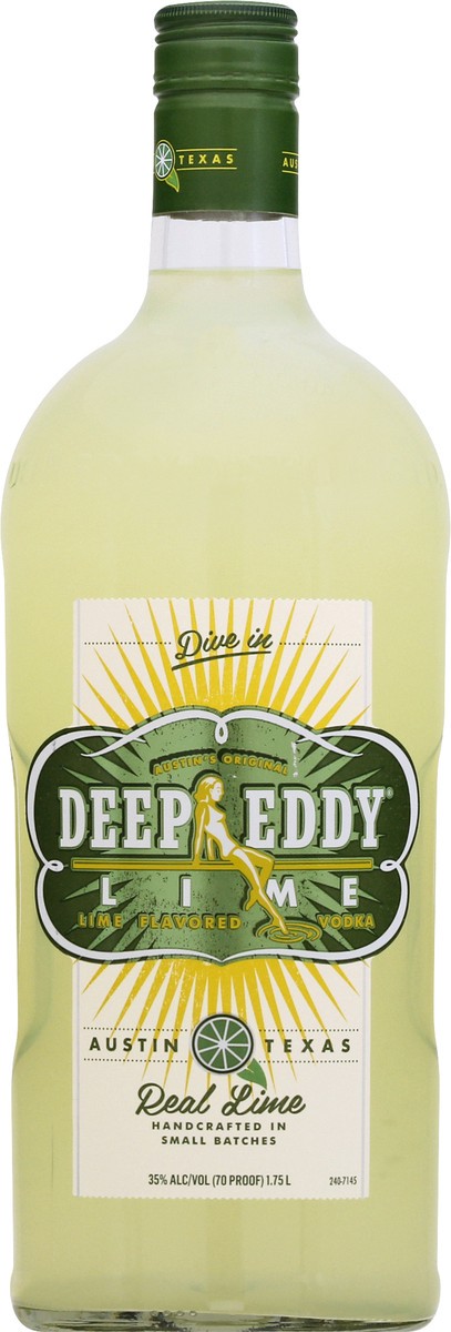 slide 9 of 9, Deep Eddy Lime Flavored Vodka 1.75 lt, 1.75 liter