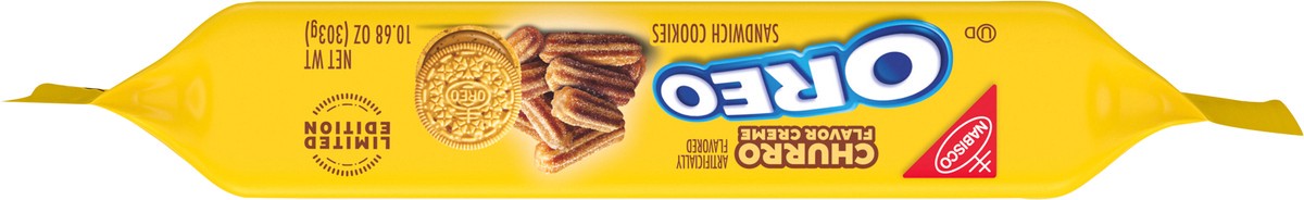 slide 13 of 13, OREO Churro Creme Sandwich Cookies, Limited Edition, 10.68 oz, 10.68 oz