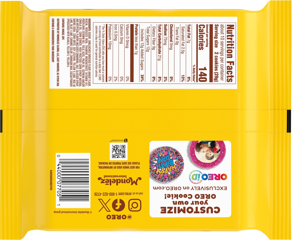 slide 3 of 13, OREO Churro Creme Sandwich Cookies, Limited Edition, 10.68 oz, 10.68 oz