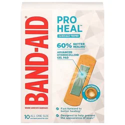 Band-aid Pro Heal Reg Aos 10ct - 10 CT