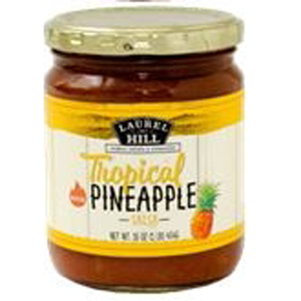 slide 1 of 1, Laurel Hill Salsa - Tropical Pineapple, 16 oz