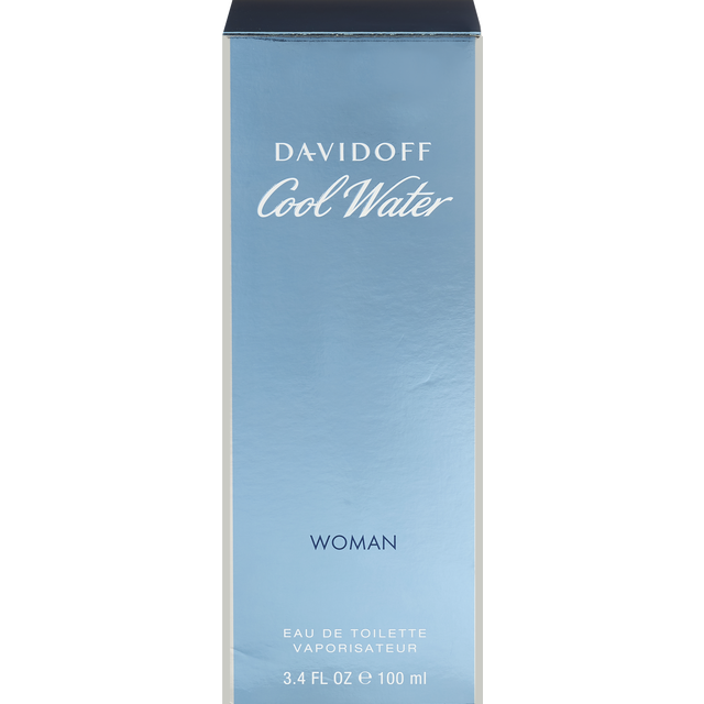 slide 1 of 1, Davidoff Cool Water Eau De Toilette Spray For Women, 3.4 oz