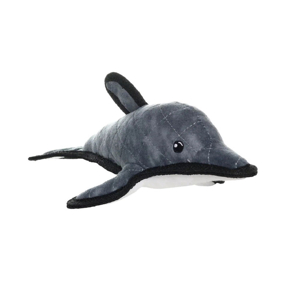 slide 1 of 1, Tuffy Ocean Creature Dolphin Durable Dog Toy, LG