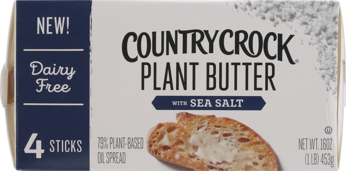 slide 2 of 13, Country Crock Plant Butter with Sea Salt, 4 Each, 1 lb