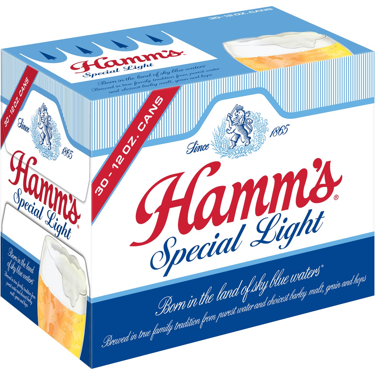 slide 2 of 8, Hamm's Beer, 30 ct; 12 fl oz