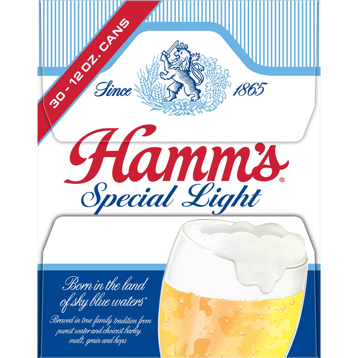 slide 6 of 8, Hamm's Beer, 30 ct; 12 fl oz