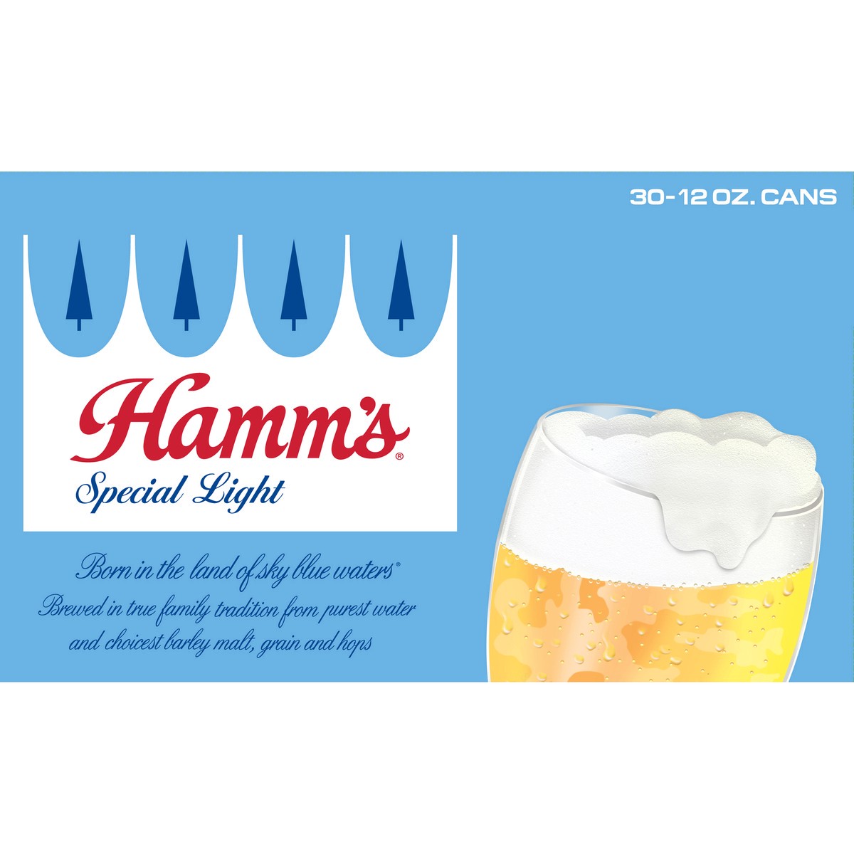 slide 8 of 8, Hamm's Beer, 30 ct; 12 fl oz