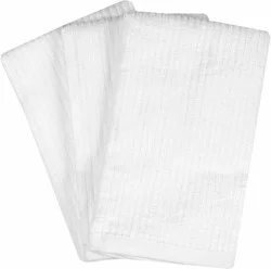 Everyday Living Bar Mop Towels- White