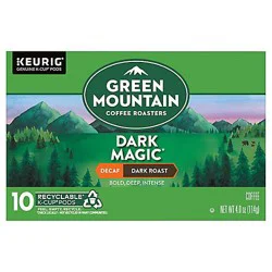 Green Mountain Coffee Roasters Dark Magic Decaf,10ct - 10 CT