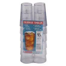 Cambro Clear Plastic Tumblers