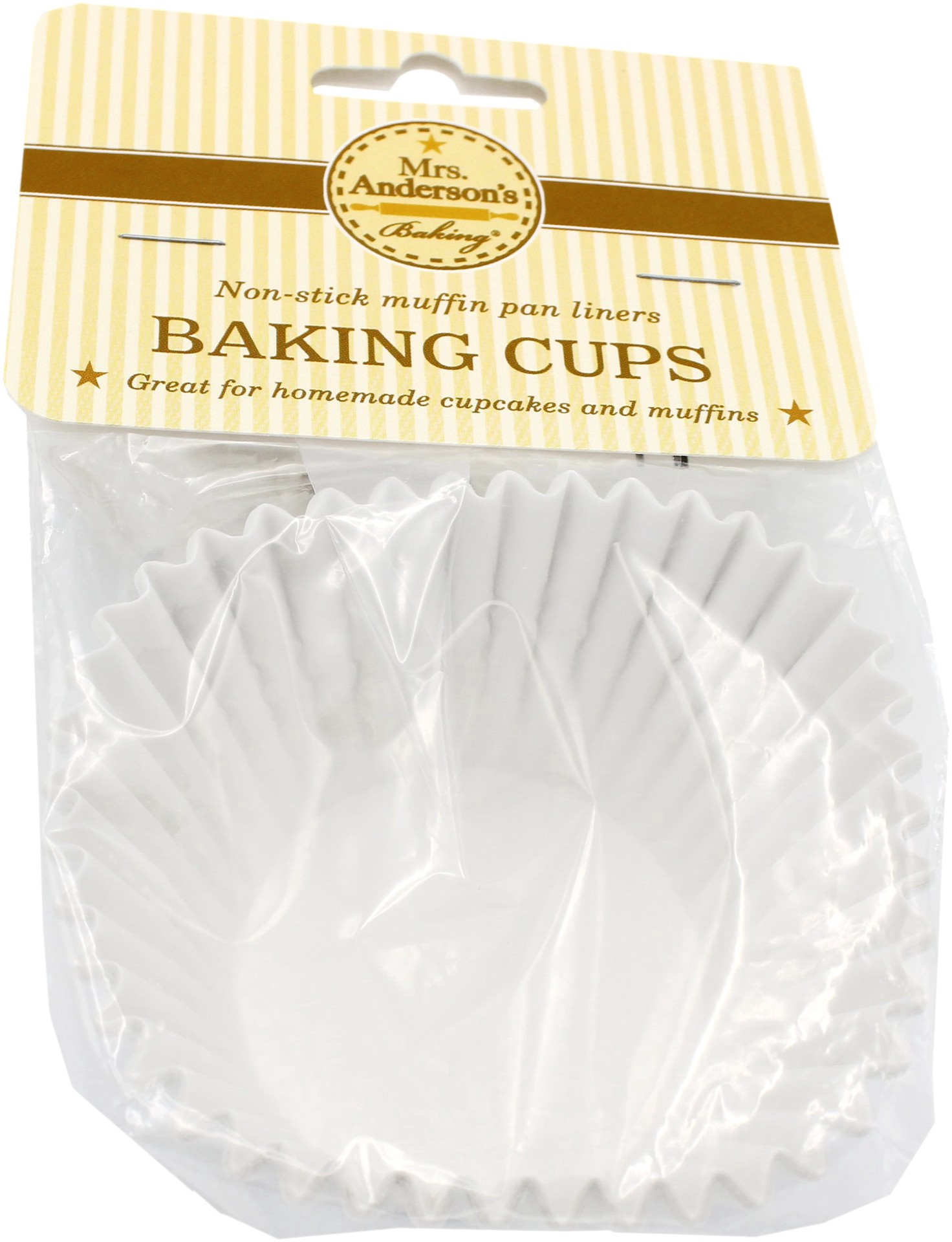 slide 1 of 1, Mrs. Anderson's Texas Muffin Paper Cups, 1 ct