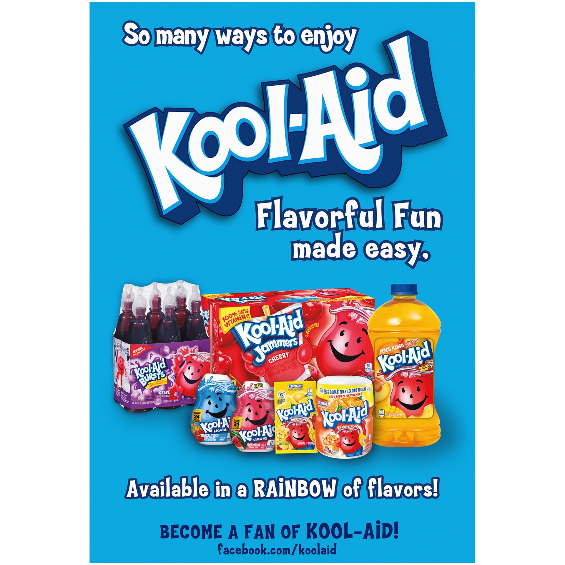 slide 2 of 5, Kool-Aid Singles Sugar-Sweetened Tropical Punch Artificially Flavored Powdered Soft Drink Mix, 12 ct On-the-Go-Packets, 12 ct