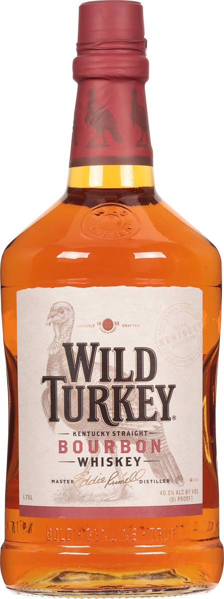 slide 4 of 9, Wild Turkey Kentucky Straight Bourbon Whiskey 1.75 l, 1.75 liter