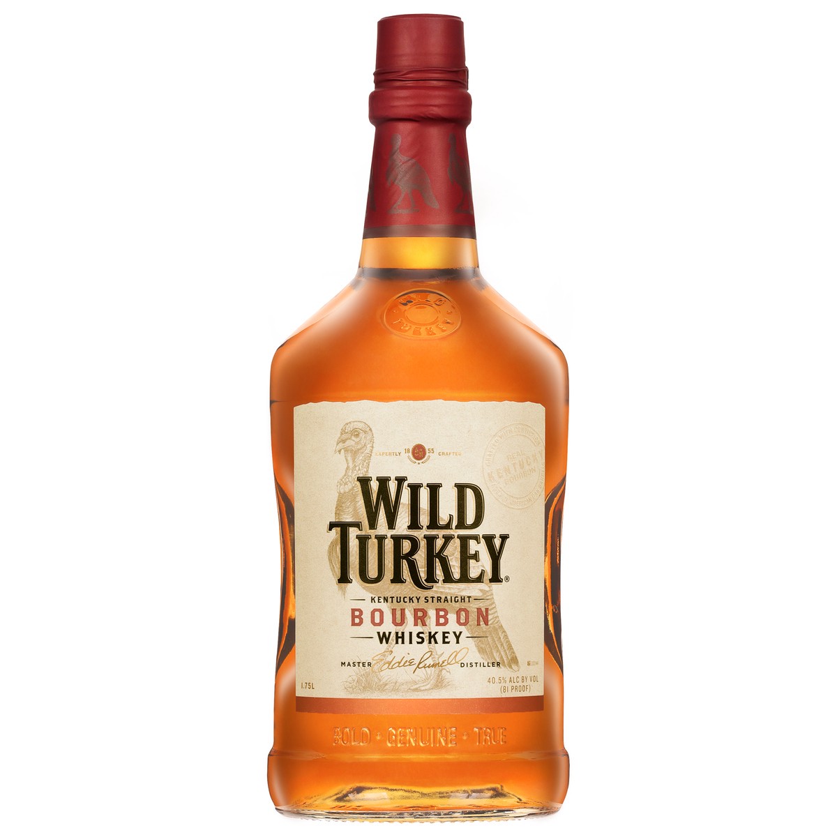 slide 1 of 9, Wild Turkey Kentucky Straight Bourbon Whiskey 1.75 l, 1.75 liter