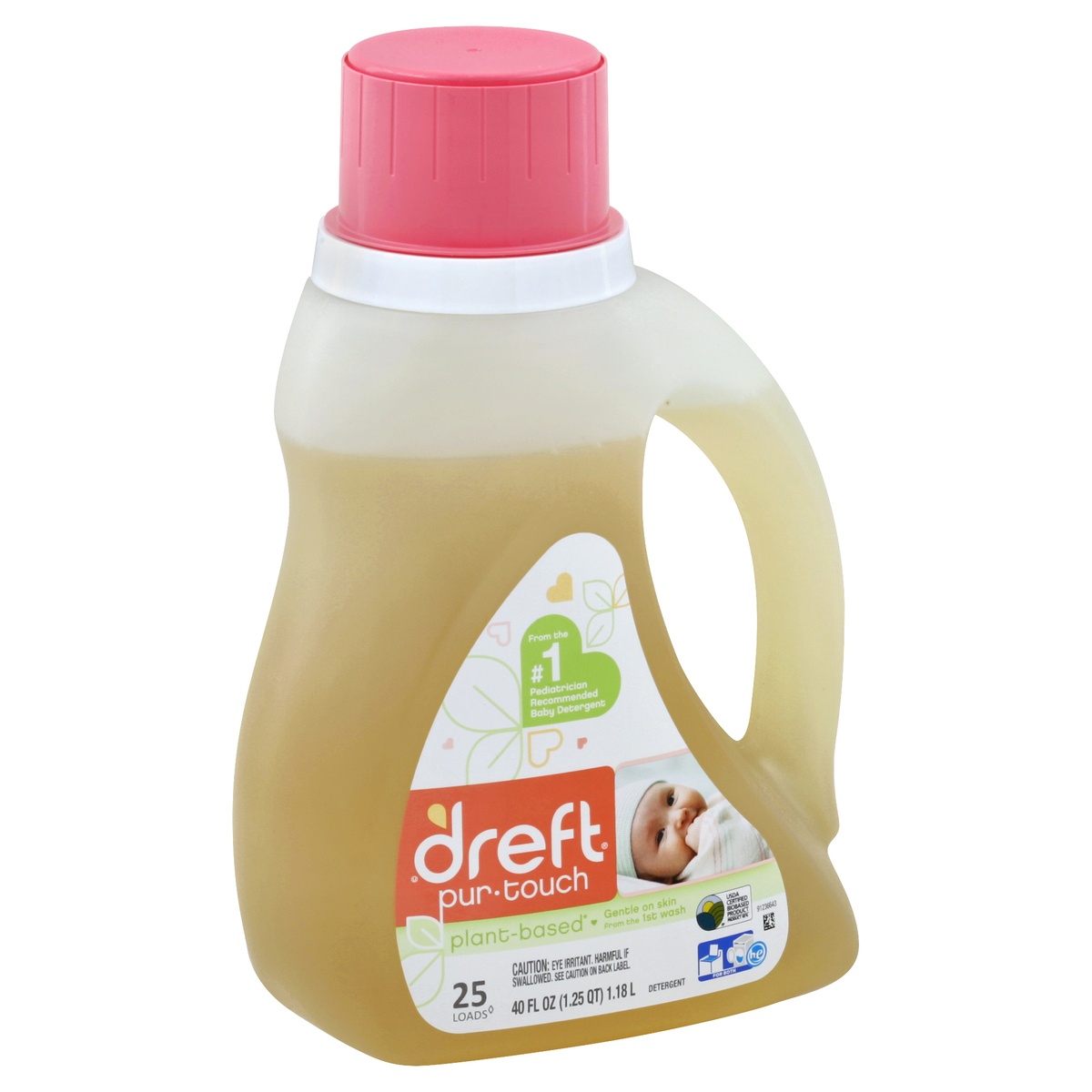 slide 1 of 3, Dreft Purtouch Detergent, 40 fl oz