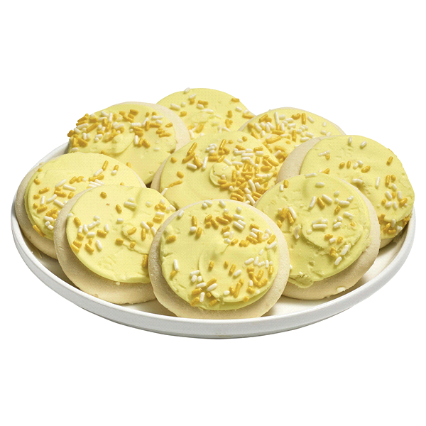 slide 4 of 5, Lofthouse Frosted Sugar Cookies, Lemon, 13.5 oz. 10 ct., 13.5 oz