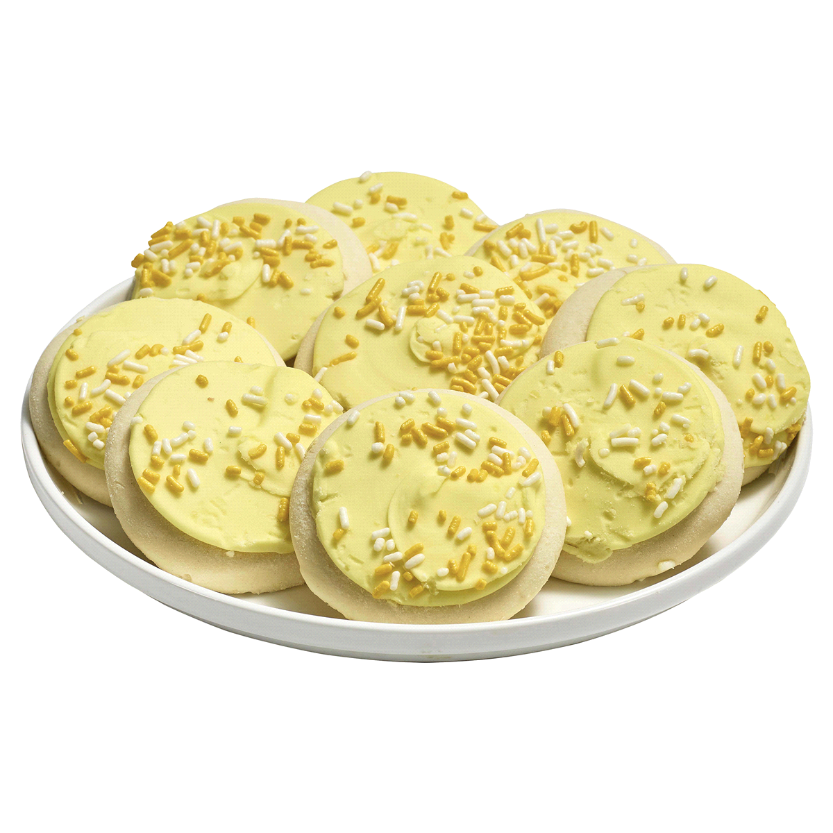 slide 5 of 5, Lofthouse Frosted Sugar Cookies, Lemon, 13.5 oz. 10 ct., 13.5 oz