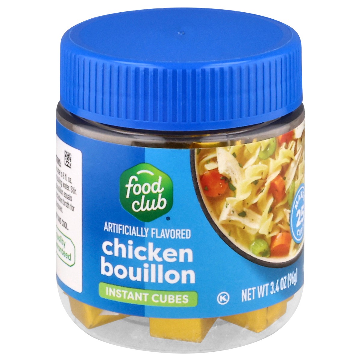 slide 3 of 4, Food Club Instant Cubes Chicken Bouillon 3.4 oz, 3.4 oz