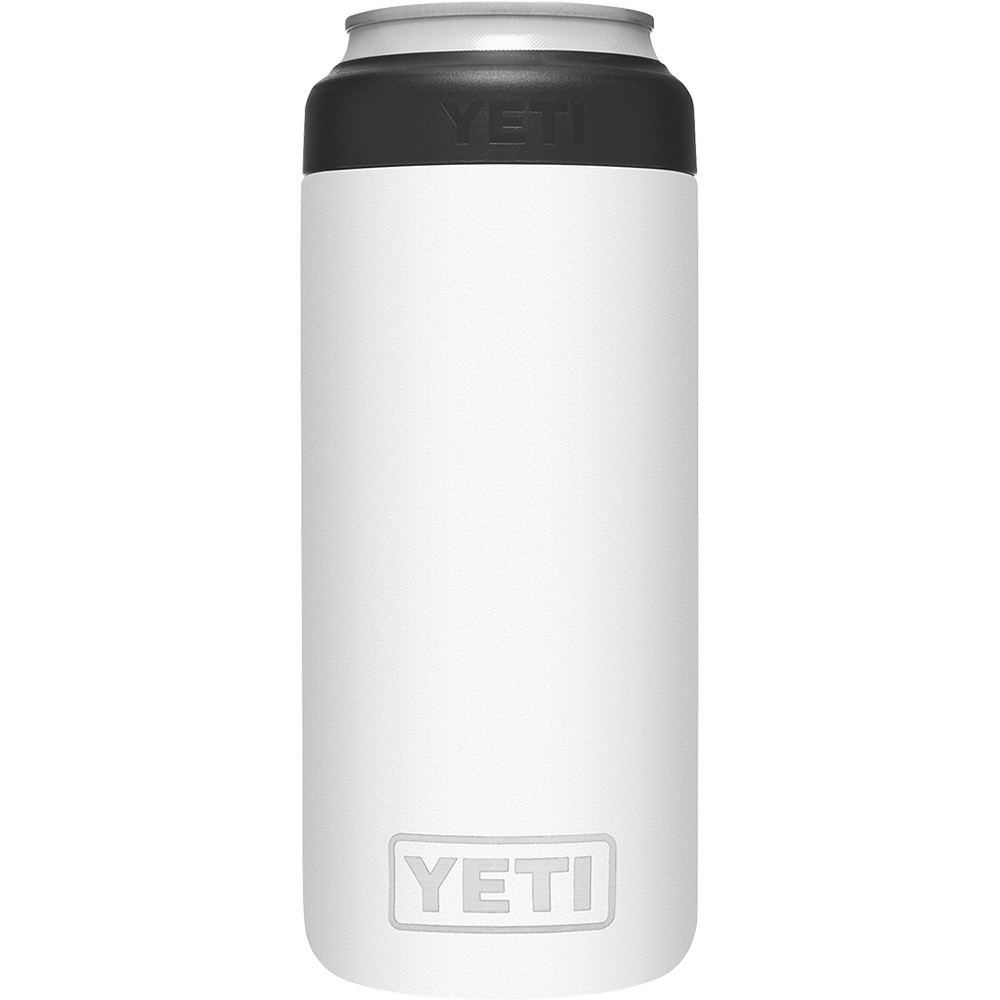 slide 1 of 1, Yeti Rambler Colster Slim White, 1 ct
