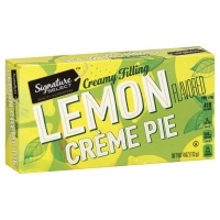 slide 1 of 1, Signature Kitchens Lemon Creme Snack Pie, 4.5 oz