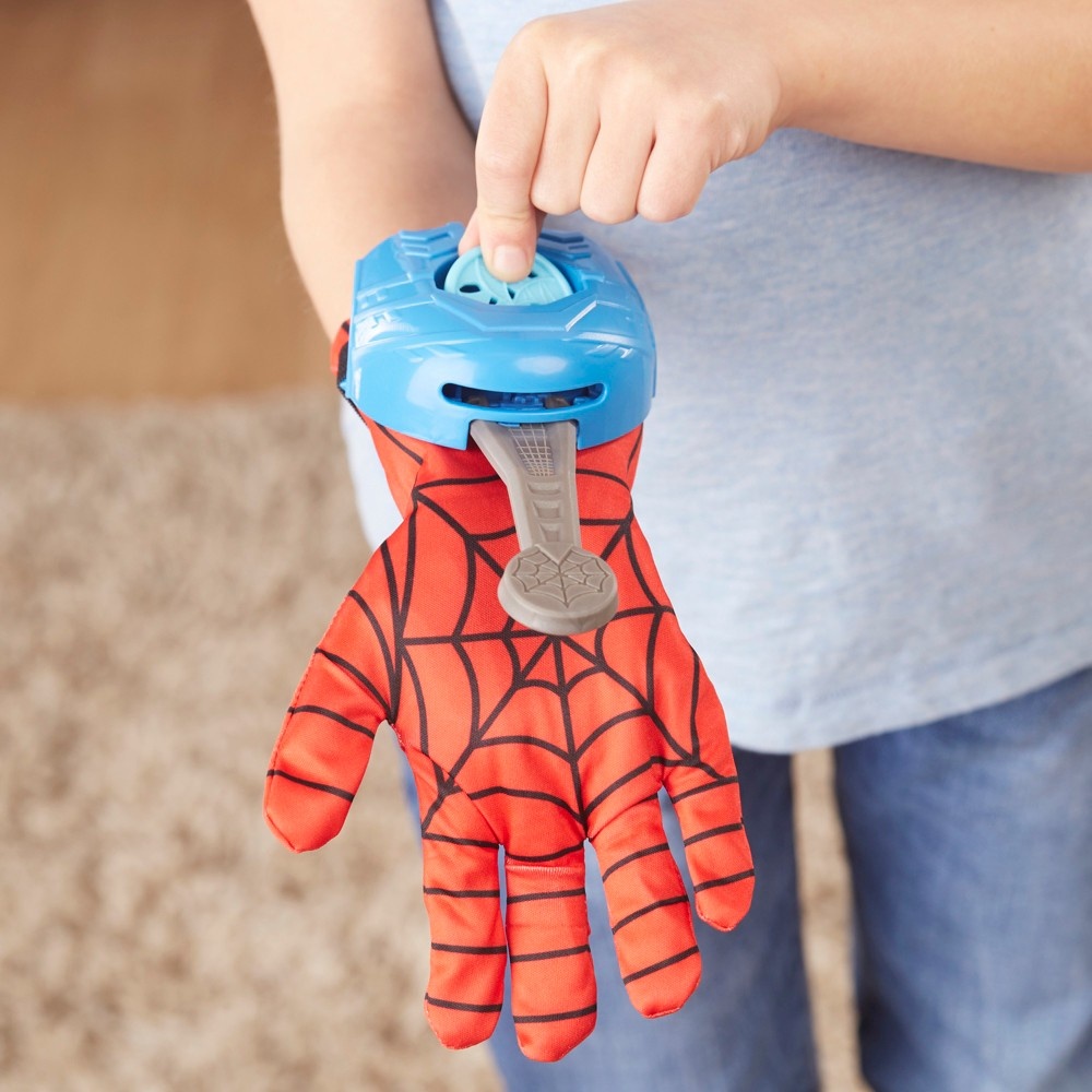slide 4 of 8, Hasbro Spider-Man Web Launcher Glove, 1 ct