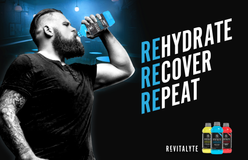 slide 2 of 2, Revitalyte Berry Frost Electrolyte Solution 20 fl oz, 20 oz