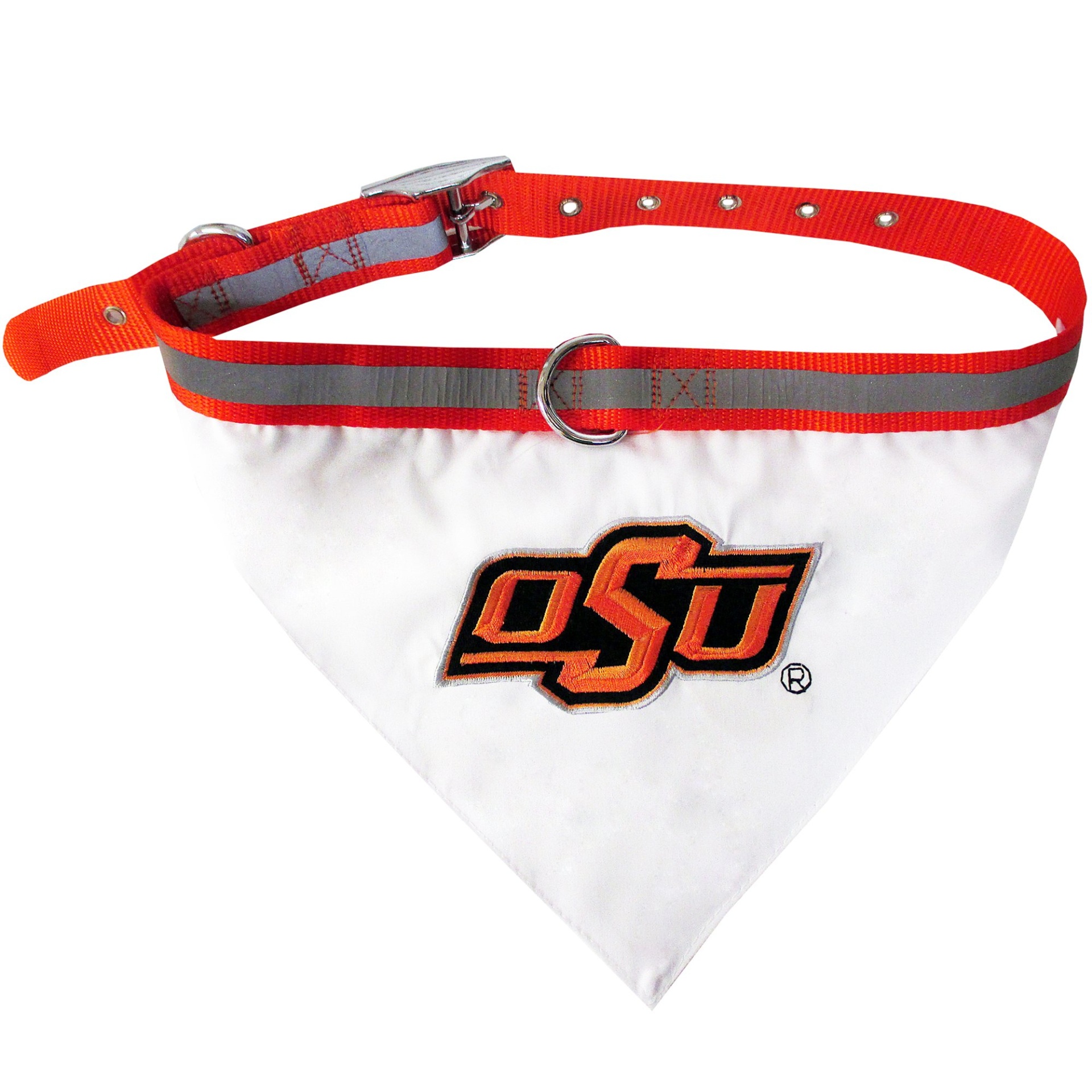 slide 1 of 1, Pets First Oklahoma State Cowboys Collar Bandana, MED