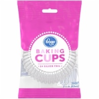 slide 1 of 1, Kroger Foil Baking Cups, 24 ct