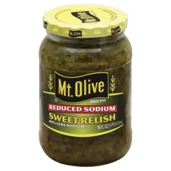 Mt. Olive Reduced Sodium Sweet Relish