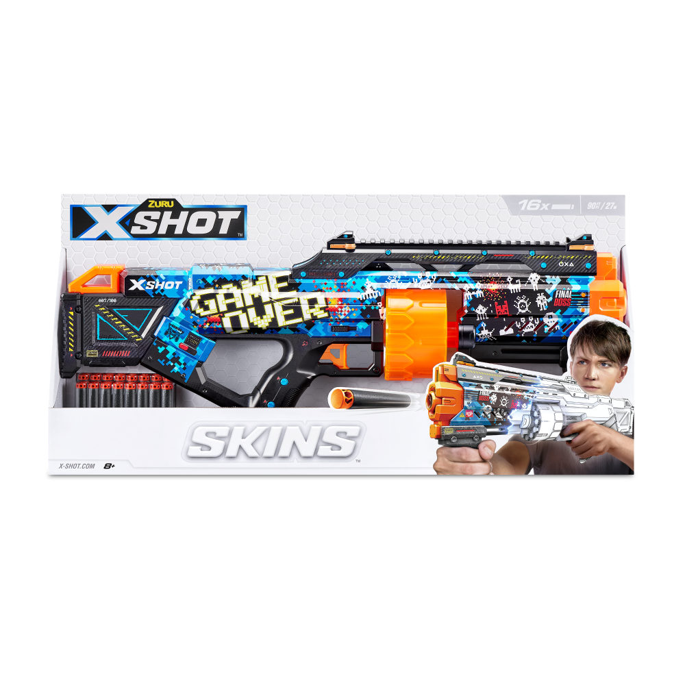 slide 1 of 4, Zuru X-SHOT SKINS LAST STAND, 1 ct