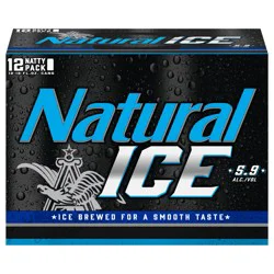 Natural Light Beer, 12 Pack 12 fl oz Cans