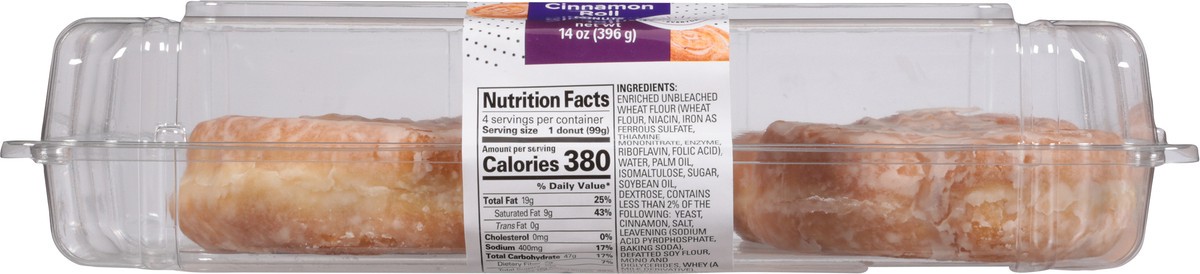 slide 4 of 9, Our Specialty Treat Shop Cinnamon Roll Donuts 14 oz, 14 oz