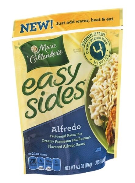 slide 1 of 2, Marie Callender's Easy Sides Alfredo, 4.1 oz